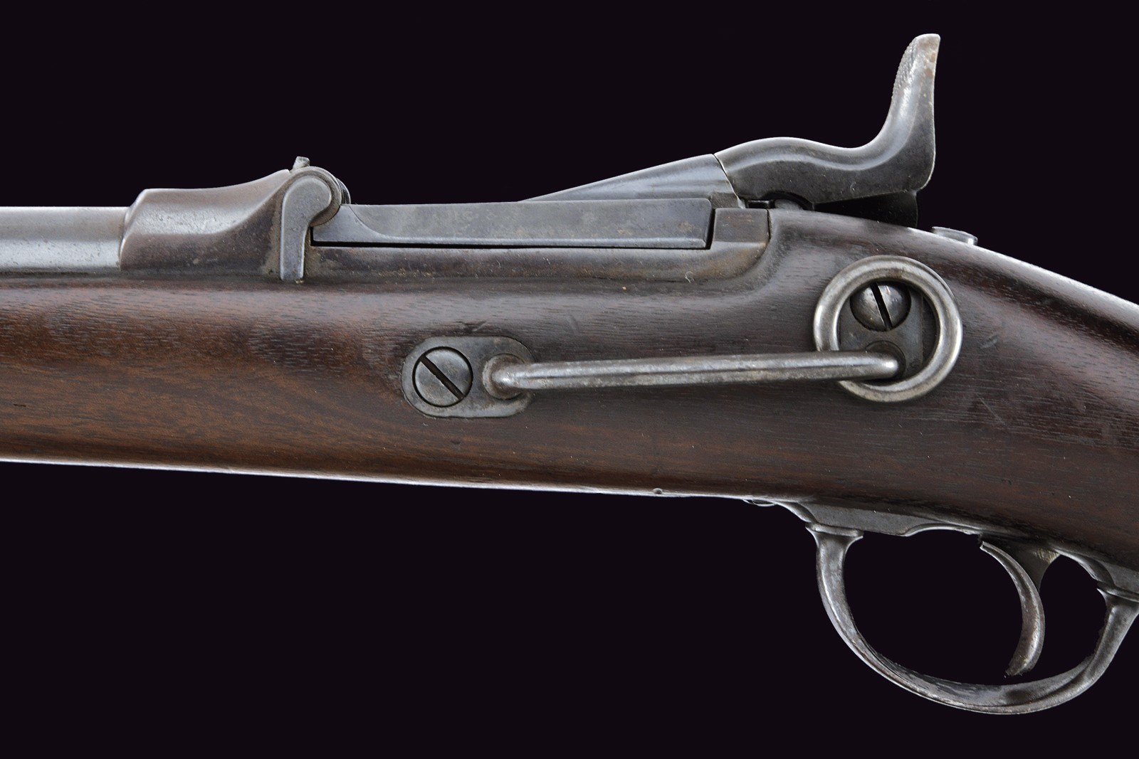 Model 1873 Trapdoor Carbine "Custer Range", carabina calibro .45-70 a percussione centrale