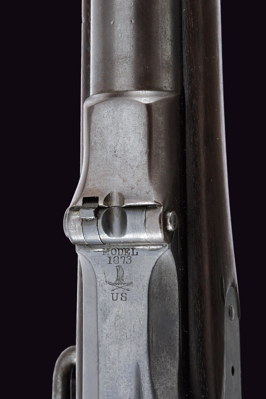 Model 1873 Trapdoor Carbine "Custer Range", carabina calibro .45-70 a percussione centrale