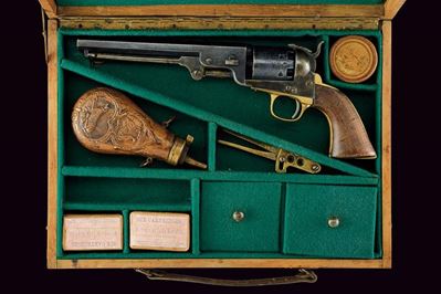 Colt, Colt Model 1851 Navy revolver, Londra (Third quarter XIX secolo)