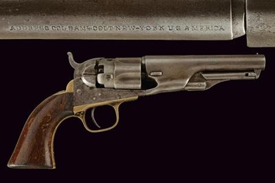 Revolver Colt Model 1862 Police, .36 cal., 1863
