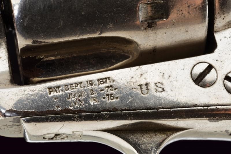 Henry Nettleton (timbro ispettivo H.N.), Colt Single Action Army “Artillery”, revolver a tamburo ...