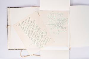 Lettera a Marthe Roux - 2 pp.