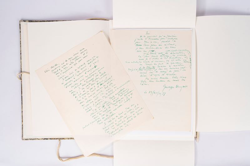 Lettera a Marthe Roux - 2 pp.