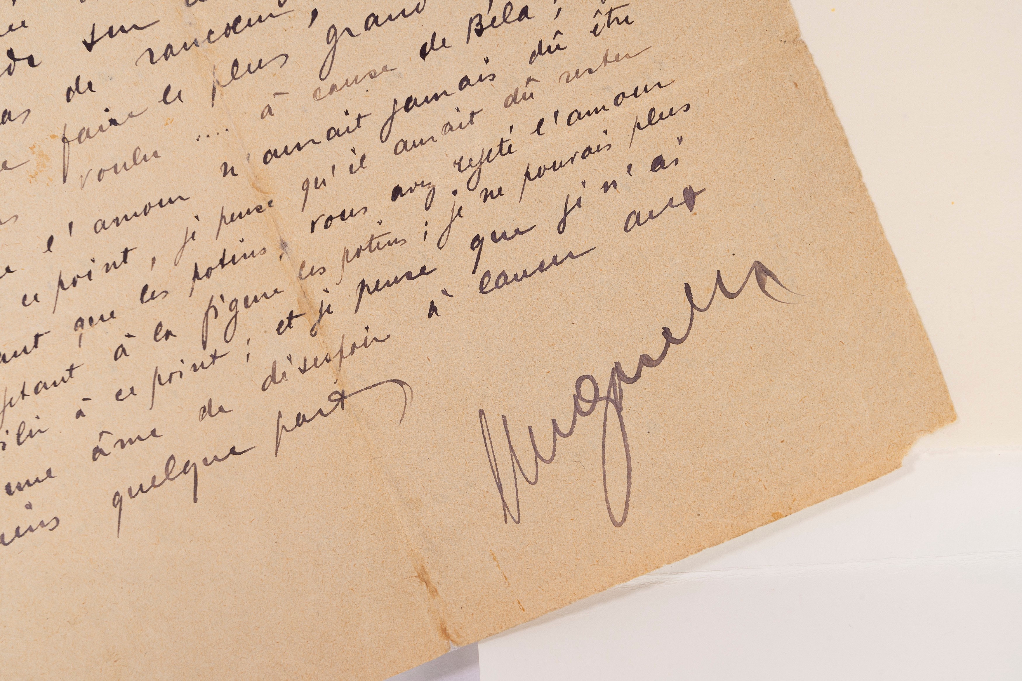 Lettera a Marthe Roux