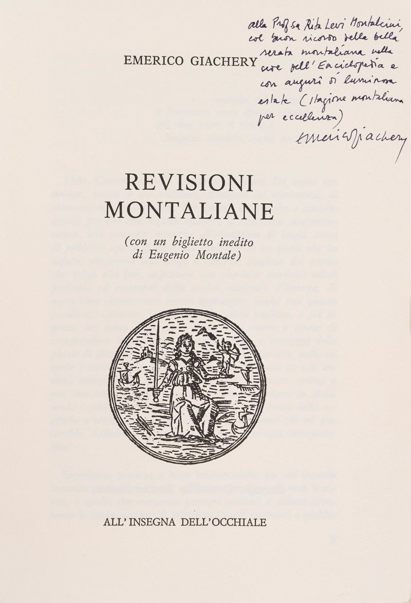 Revisioni montaliane