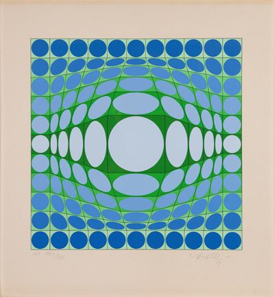 Composizione, serigrafia a colori (E.A. XXIX/XXX)