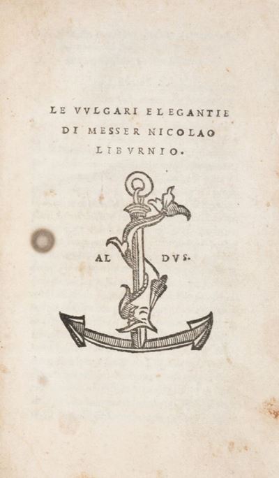 Le Vulgari Elegantie di Messer Nicolao Liburnio