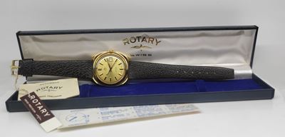 Omaggio presidenziale per diplomatico italiano: orologio ROTARY “Made in Swiss” in scatola
