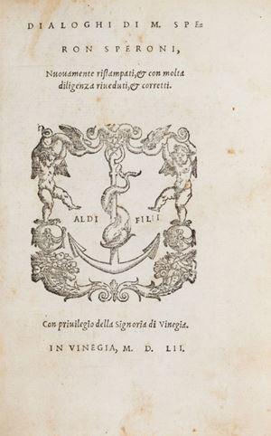 Dialoghi. Nuouamente ristampati, & con molta diligenza riueduti, & corretti