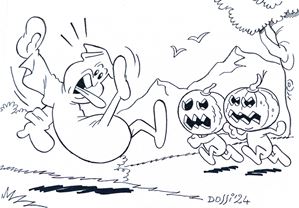Fantasma Eugenio - Illustrazione