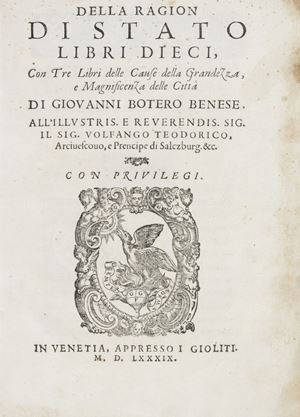 Della ragion di stato libri dieci