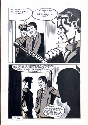 Tavola originale -  Dennis Cobb n.2 - Missione Creso