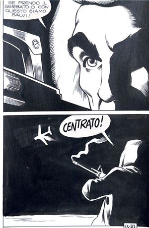 Tavola originale -  Dennis Cobb n.13 - Destinazione Polo