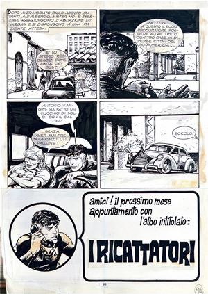 Tavola originale - Mister No - Il campione