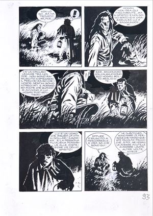 Tavola originale - Magico Vento n.26 - Seminatori di morte