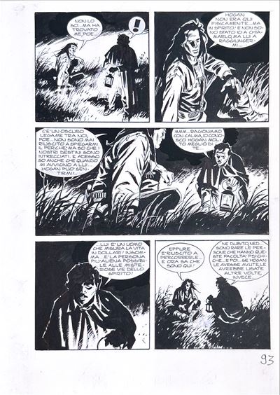Tavola originale “Magico Vento” n. 26: “Seminatori di morte”