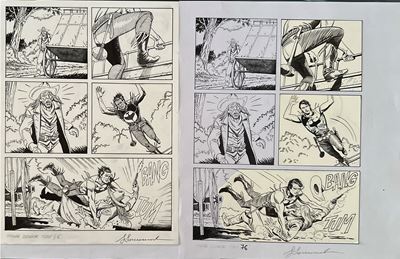 Tavola originale Speciale Zagor n. 33 “Ritorno alla casa del terrore”