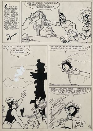 Tavola originale - Volpetto - Bianconi