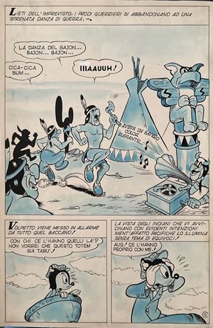 Tavola originale - Volpetto - Bianconi