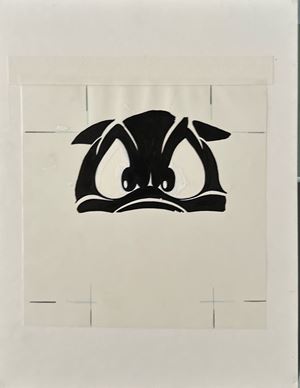 Illustrazione su lucido - Menu Disney