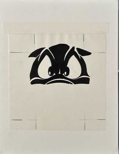 Illustrazione su lucido per Menu Disney “The Good, The Bad, and The Ducky” (1986)