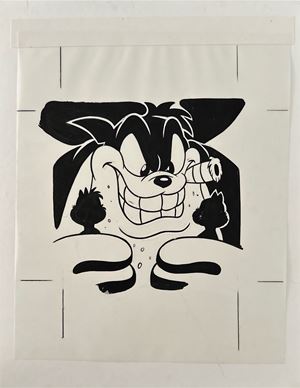 Illustrazione su lucido - Menu Disney