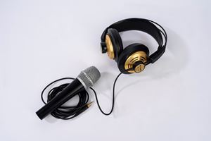 Cuffie e Microfono da studio/sala di registrazione