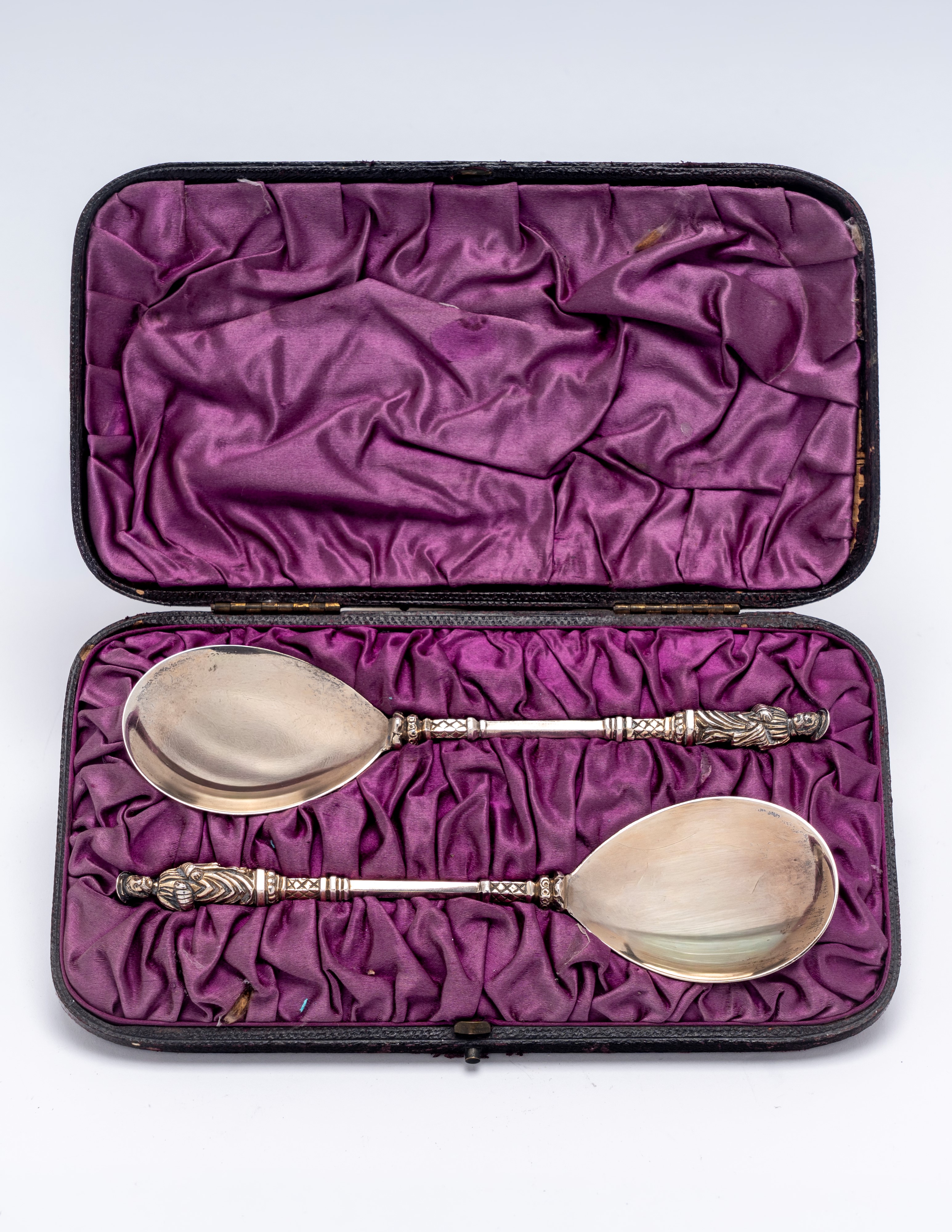 Charles Stuart Harris, Coppia di cucchiai da battesimo in argento 925