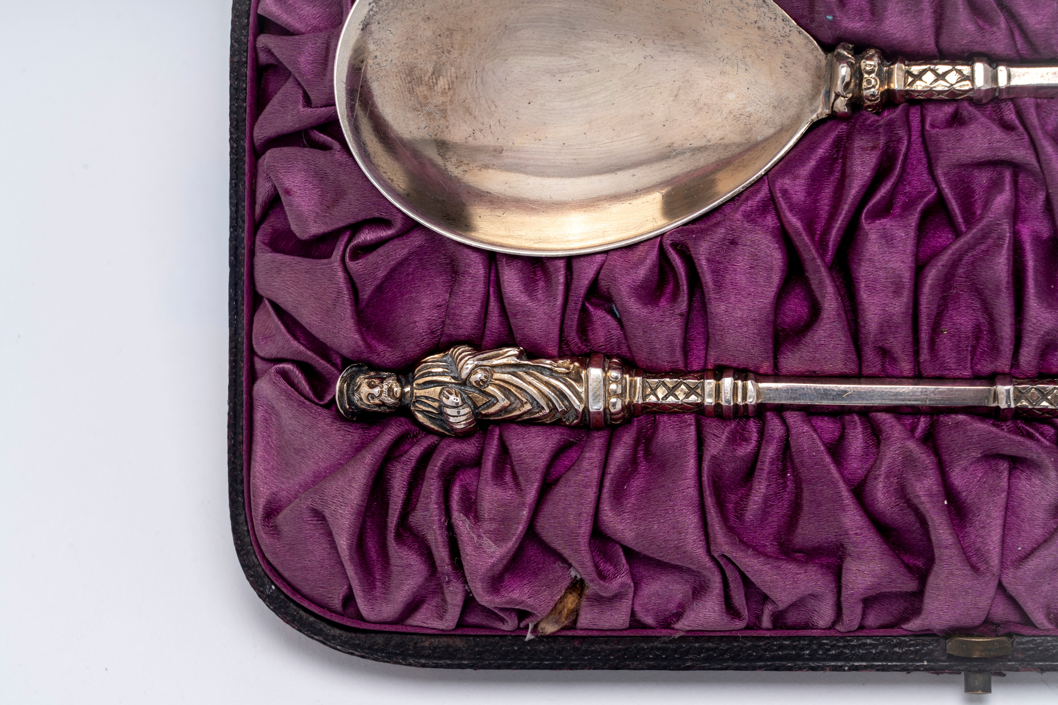 Charles Stuart Harris, Coppia di cucchiai da battesimo in argento 925