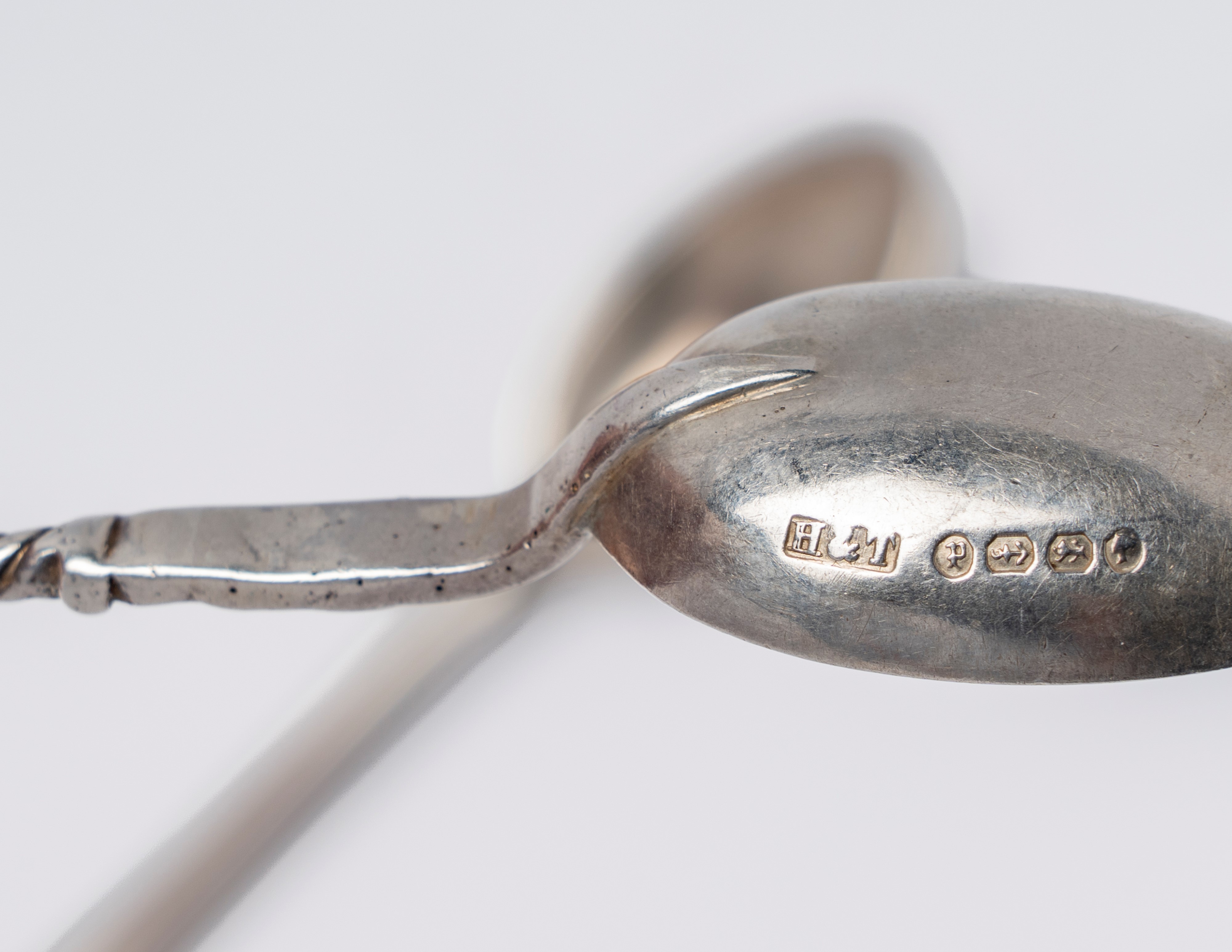 Cucchiaini da caffè, serie di sei pezzi, argento 925, Birmingham 1890
