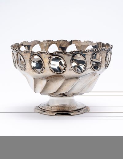 Henry Williamson Ltd, Alzata in argento 925 con Birmingham 1905
