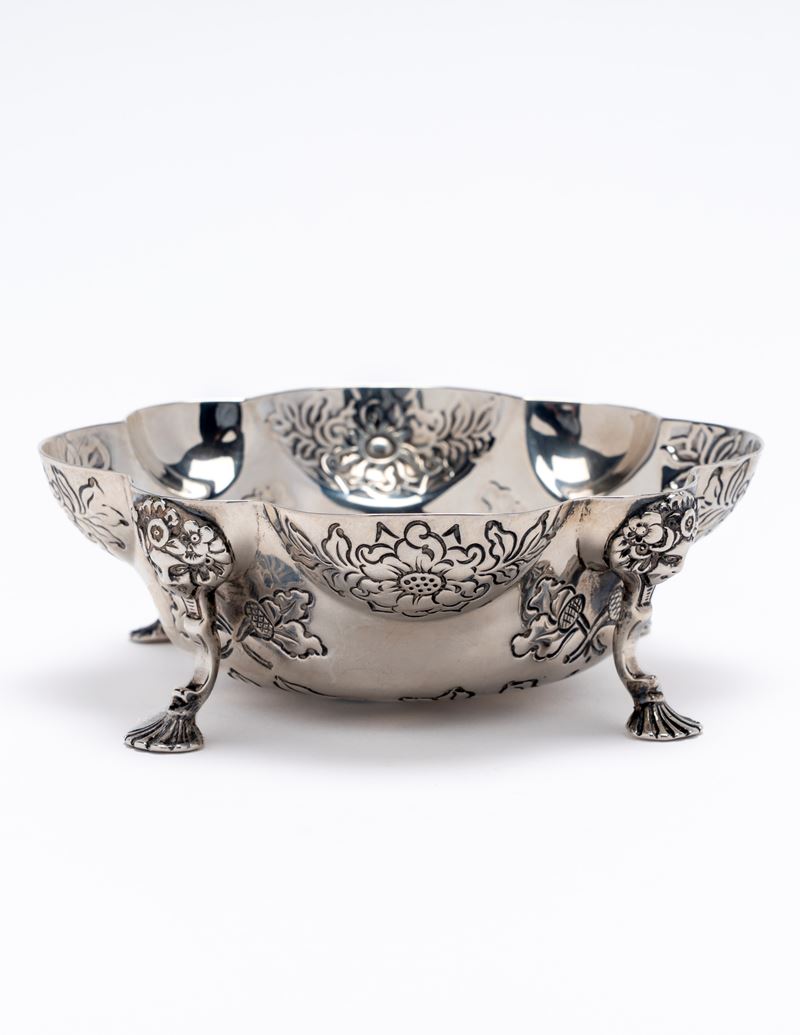 John Aldwinckle & Thomas Slater, Alzatina porta bonbon in argento 925