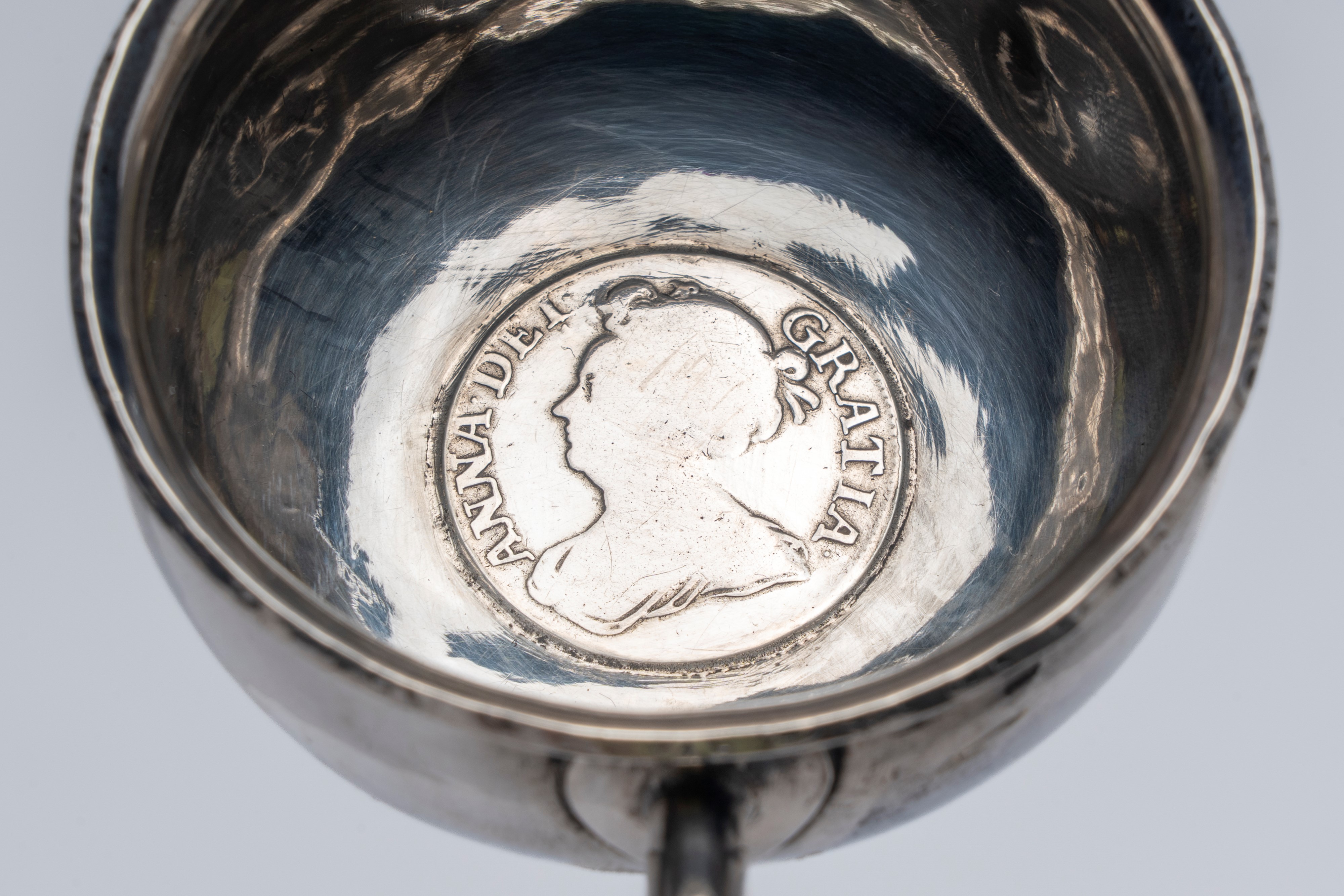 Inghilterra, Mestolo da punch in argento 925