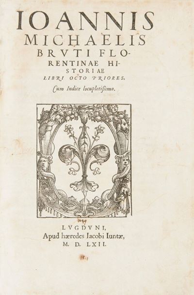 Florentinae Historiae Libri Octo Priores, Cum Indice Locupletissimo