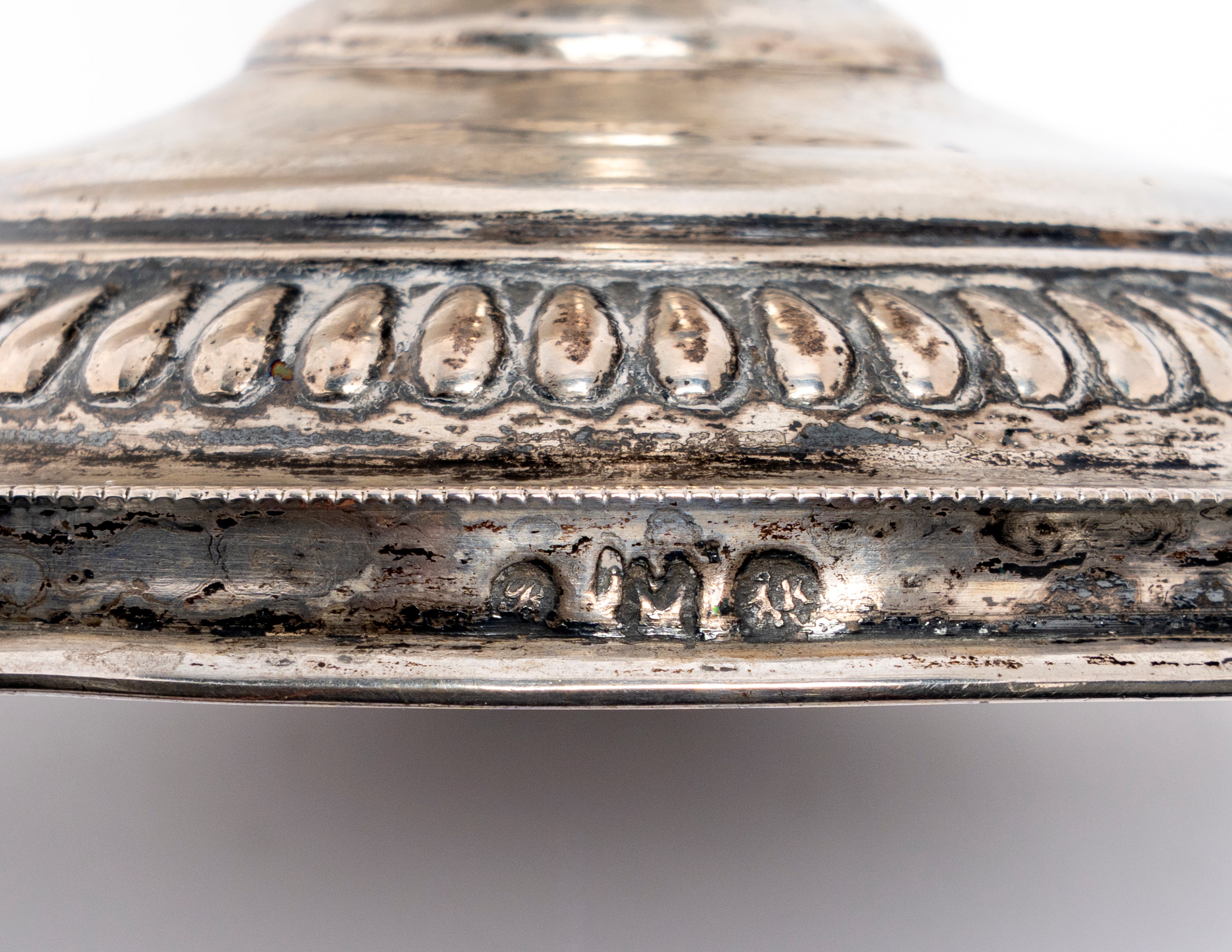 Germania (?), Calice in argento inciso con dedica
