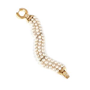 Bracciale con perle 
