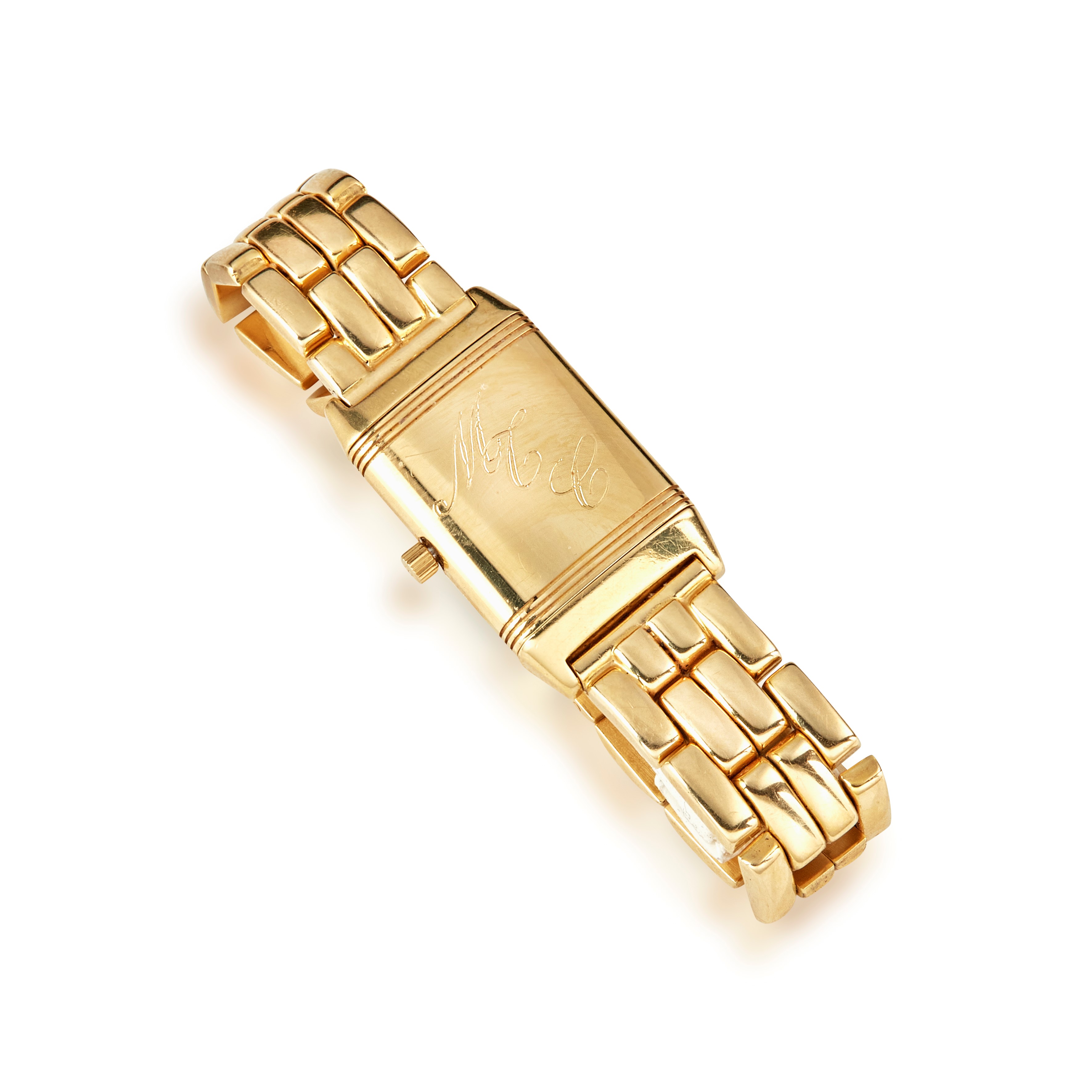 Jaeger-lecoultre - Orologio da polso Reverso, cassa in oro giallo 18k