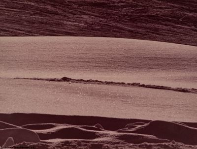 Senza titolo (Paesaggio), stampa cromogenica vintage, 1972