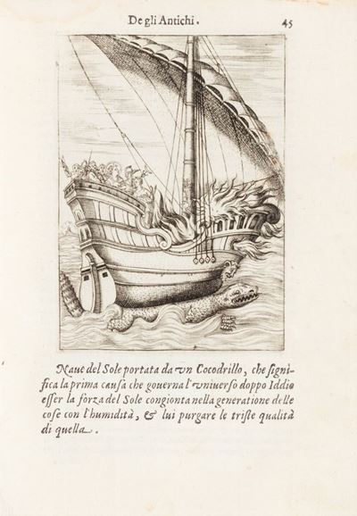 Le Imagini De gli dei De gli Antichi, del Signor Vincenzo Cartari Reggiano, nelle Quali Sono Desc...