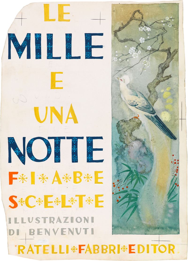 Gianni Benvenuti - Illustrazione per Le mille e una notte (1958)