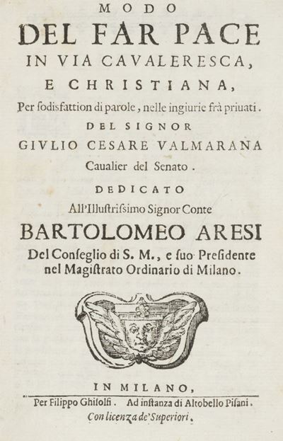 L'antibacinata Overo Apologia per la Mossa Dell'armi di N.s. Papa Urbano Ottauo Contra Parma. di ...