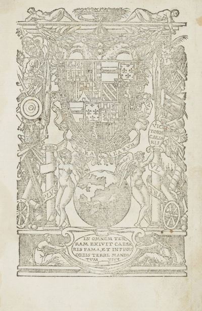 Commentario... nella Guerra della Germania Fatta dal Felicissimo, & Massimo Carlo V Imperator Rom...