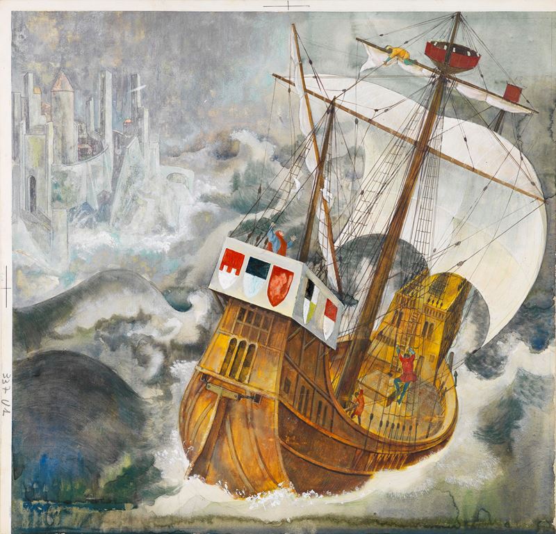 Gianni Benvenuti - Illustrazione per «Fiabe italiane»
