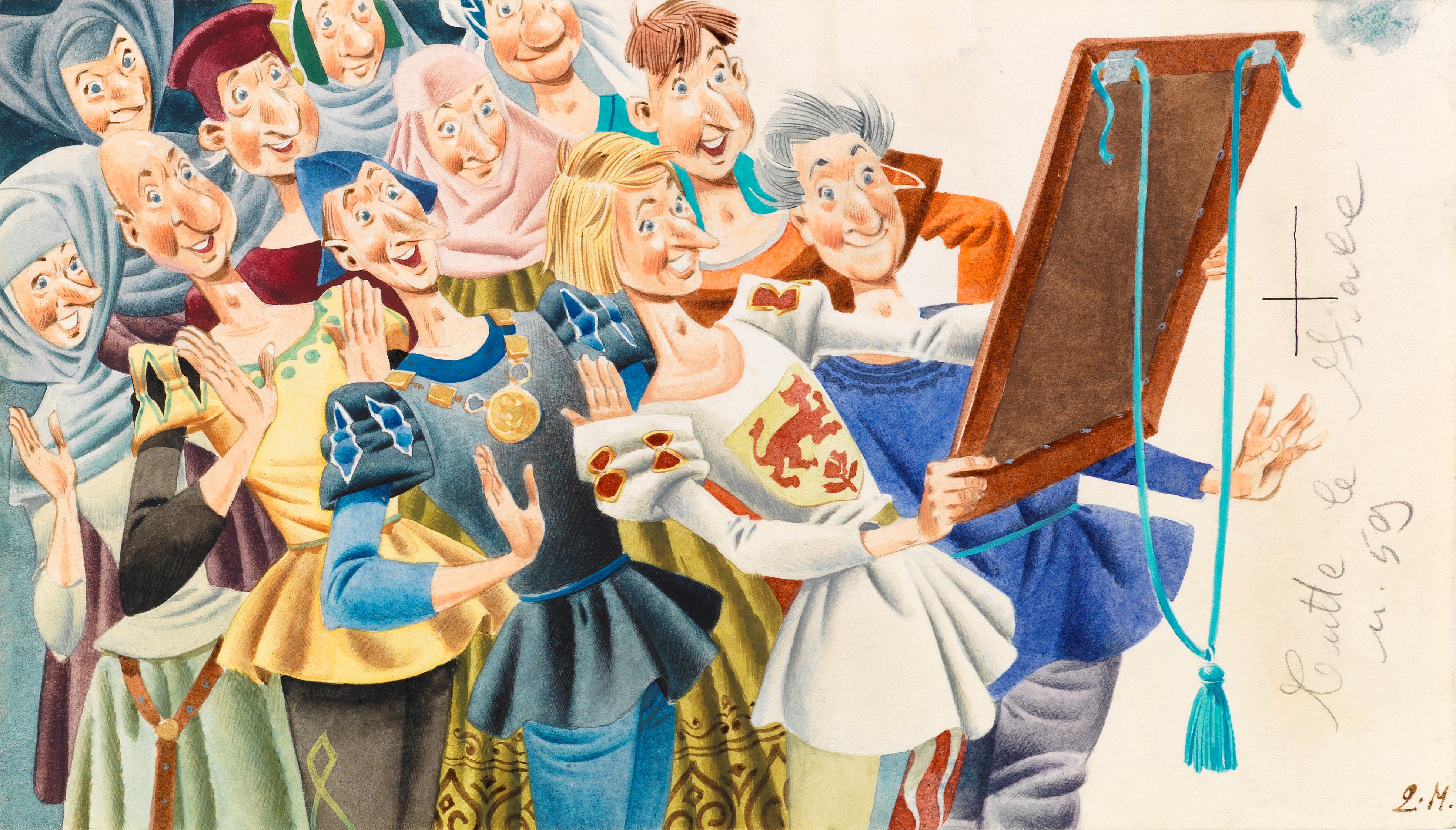 Tony Wolf (antonio Lupatelli) - Lupatelli, Tutte le fiabe (illustrazioni originali, tempera su ca...