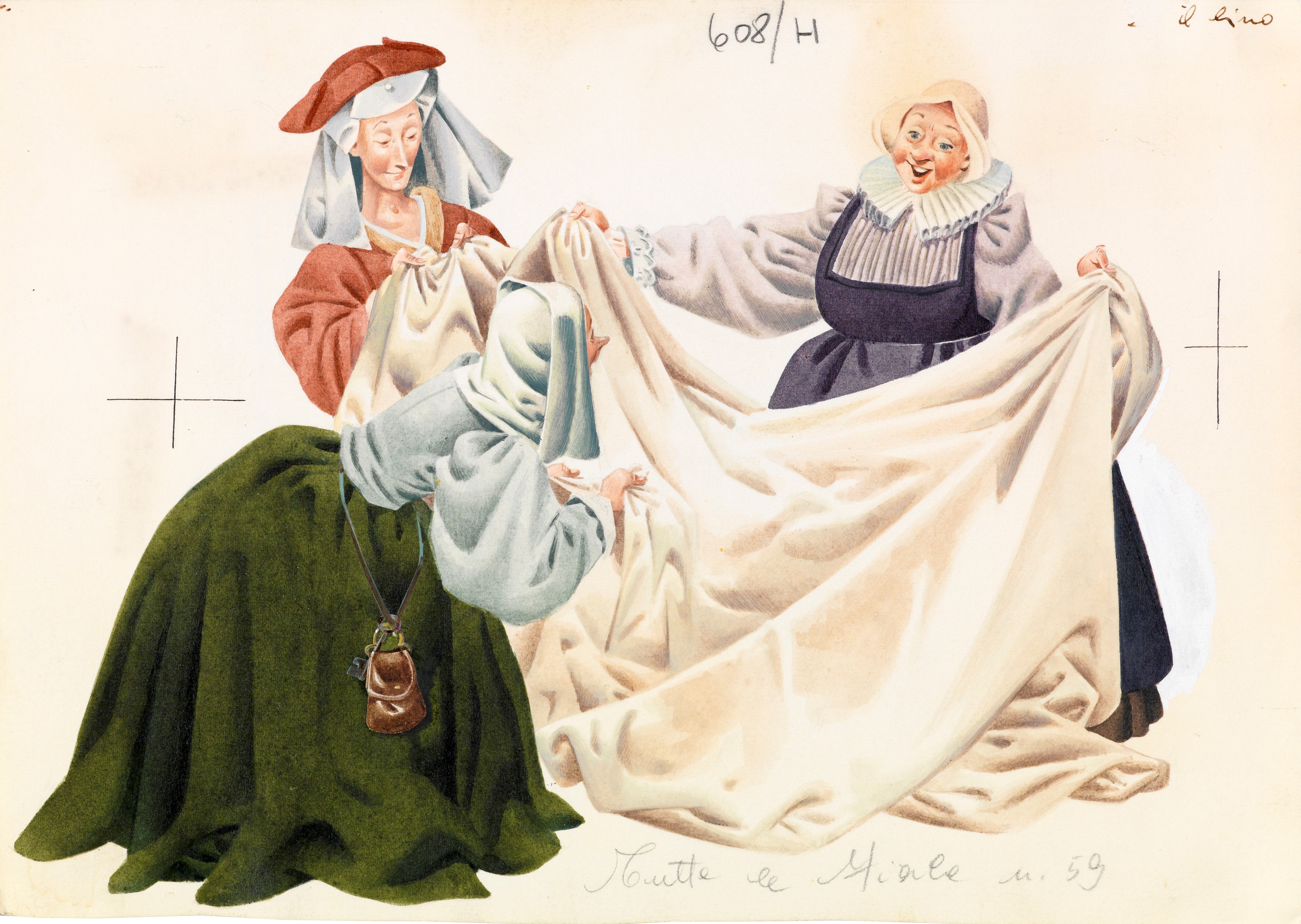 Tony Wolf (antonio Lupatelli) - Lupatelli, Tutte le fiabe (illustrazioni originali, tempera su ca...
