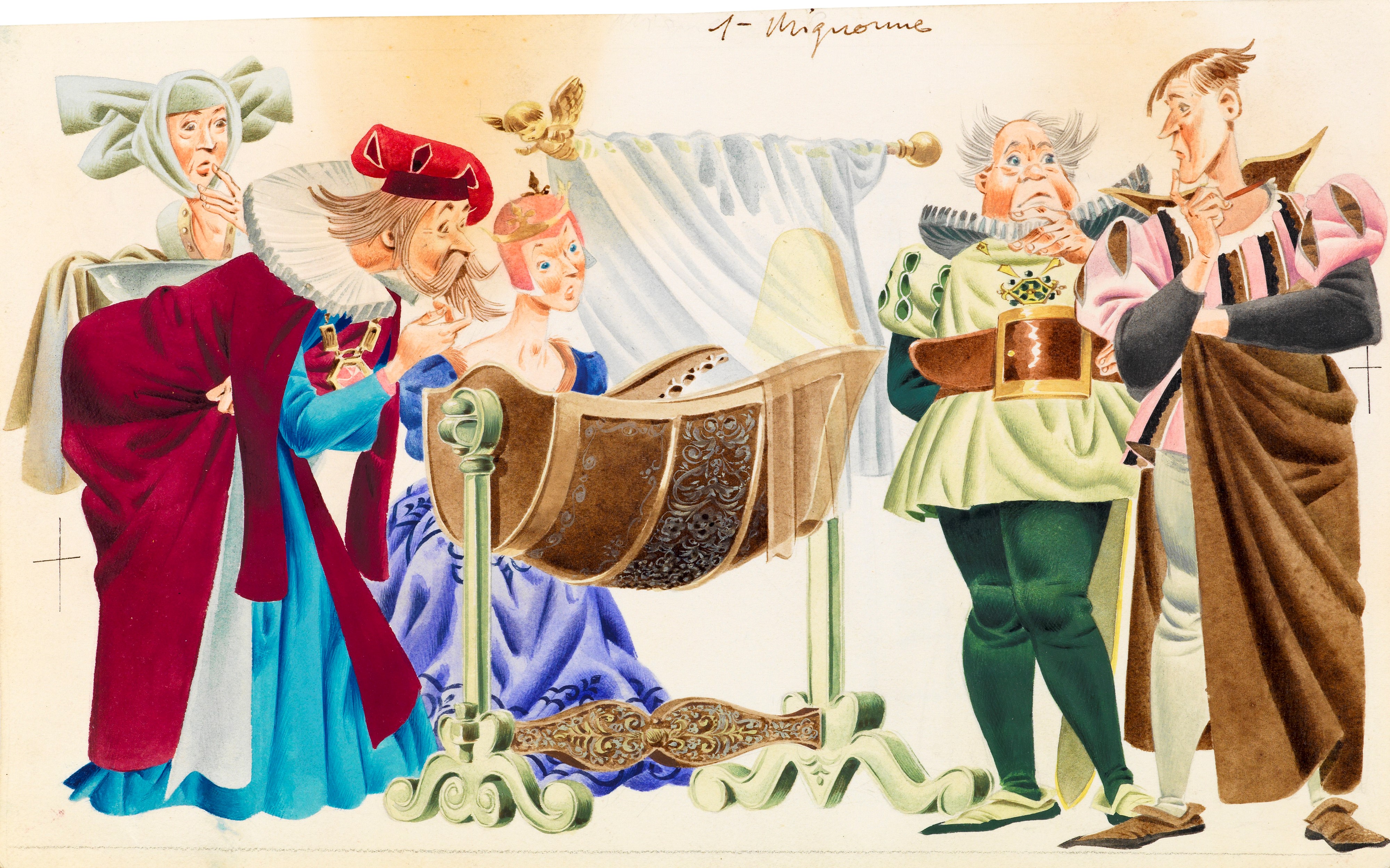Tony Wolf (antonio Lupatelli) - Lupatelli, Tutte le fiabe (illustrazioni originali, tempera su ca...