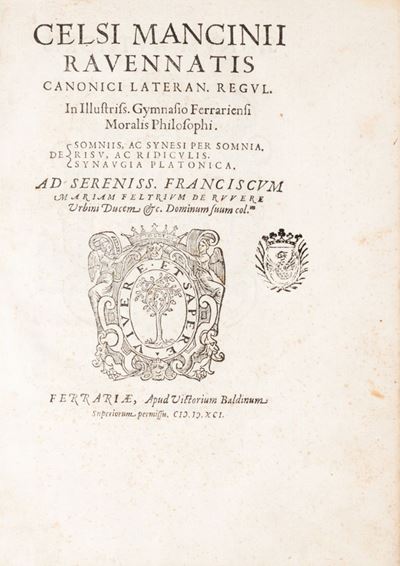 De Somniis, Ac Synesi per Somnia. De Risu, Ac Ridiculis. De Synaugia Platonica