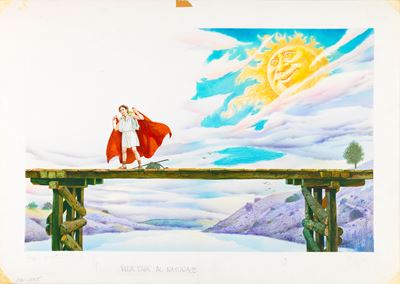Le favole di Esopo. Il Vento e il Sole