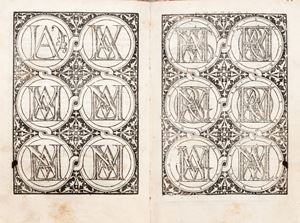 Compendio del gran volume de l'arte del bene et leggiadramente scriuere tutte le sorti di lettere et caratteri, con le lor regole misure, & essempi