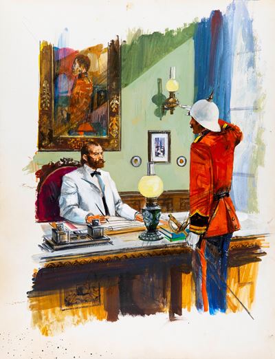 Illustrazione per Le tigri di Mompracem